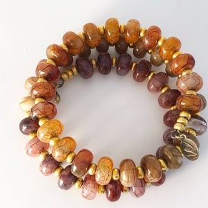 Liz Claiborne Earth Tone Bracelet